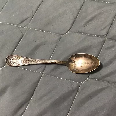 Old HARLEM OPERA HOUSE~Teddy Bear Souvenir Tea Spoon~Ca. 1900’s~Keith & Proctor • £17.84