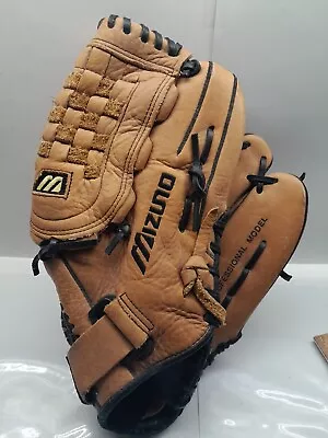 MIZUNO Professional Model 13” Leather Glove MVT 1301 Right Softball Baseball • $29.97