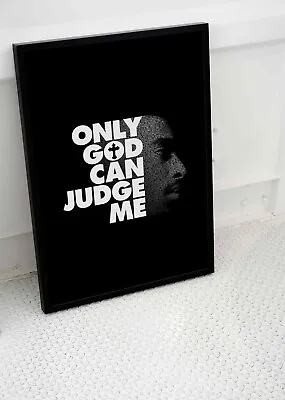 2pac Poster Legend Quote Wall Art Print Hip Hop Usa Rapper Size A4 A3 • £8.95