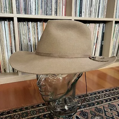 Akubra Snowy River Vintage 7 5/8 Cowboy Hat • $80