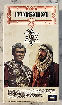 Masada- Vhs- New- Still Sealed- 1981 • $11.95