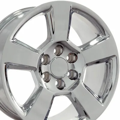 20 Inch Chrome 5652 Rim Fits Chevrolet Silverado Tahoe Suburban 20x9 Wheel • $272.75