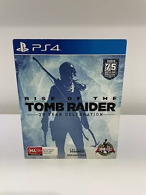 Rise Of The Tomb Raider 20 Year Celebration PS4 SONY PLAYSTATION 4 Complete PS4 • $22.96