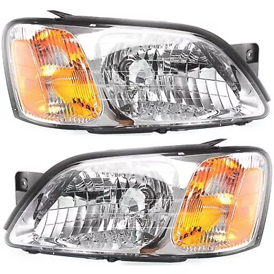 Headlights Driving Head Lights Headlamps Set Of 2  Driver & Passenger Side Pair • $93.63