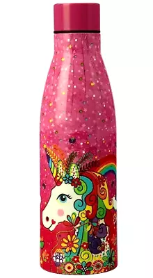  New Maxwell Williams Water Bottle Unicorn Rainbow Jungle Insulated Rare Gift  • $12.75