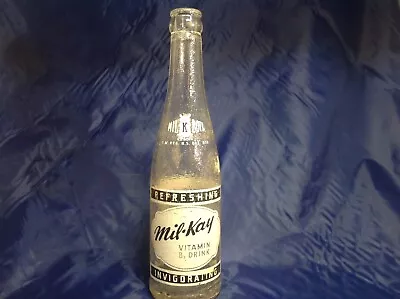 Vintage ACL Mil-Kay Bottle Duraglass St Louis 10oz • $5.50