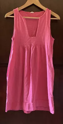 J. Crew Women Pink Casual Dress XS Sleeveless With Pockets • $18