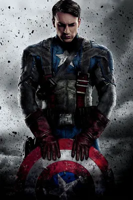 Captain America First Avenger Movie Painting Wall Art Home Decor - POSTER 20x30 • $23.99