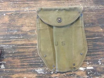 Vietnam Era US Army M1943 Canvas Entrenching Tool Or Shovel Carrier Cover - 1957 • $24.95