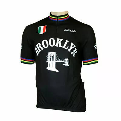 $20.89 • Buy Retro Brooklyn Cycling Jersey Cycling Short Sleeve Jersey Cycling Shirt Jersey