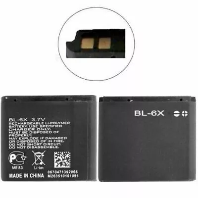 Brand New Battery For NOKIA 8800 BP-6X BL-5X BL-6X - UK Stock • £4.49