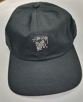 £29.99 • Buy BNWT Stussy Monkey Label Low Pro Cap Black Hat
