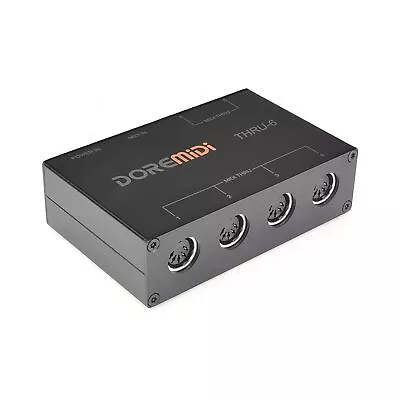 CAMOLA MIDI Thru 6 Box USB MIDI Interface 1-in 6-out MIDI Thru Box MIDI Split... • $65.99