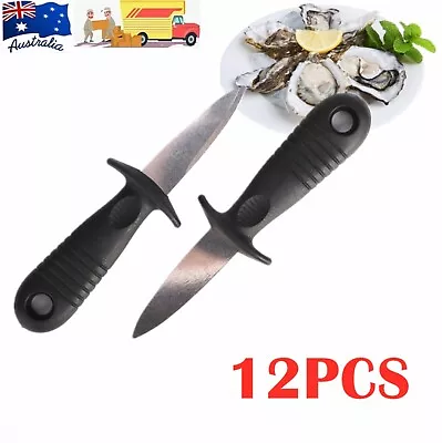 12X Oyster Shucking Knife Seafood Shucker Opener Tool Clam Shellfish Knives • $16.80