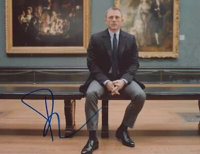 Daniel Craig 007 James Bond Authentic Autograph As James Bond In Skyfall • £0.81