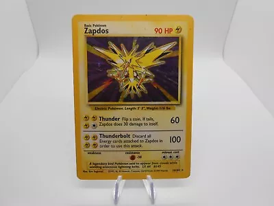 Zapdos | 1999 | Pokémon Card | TCG | HP | US Seller • $13.99