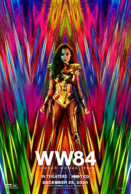 NEW WW84 Wonder Woman Movie Poster Print Or Canvas Gal Gadot • $18.16