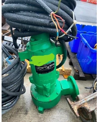 $3500 • Buy NEW MYERS PENTAIR 5 HP, 1750 RPM, 230V, 1PH, 60 HZ Submersible Sewage Pump 7.25 