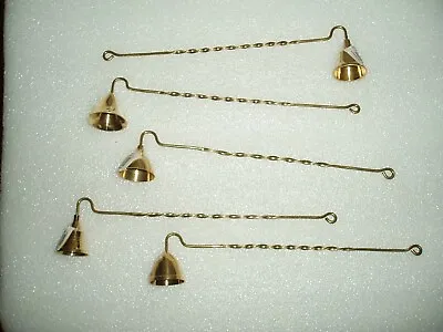 £3.99 • Buy 1 Brass Candle Snuffer -with Twisted Handle. Brand New.