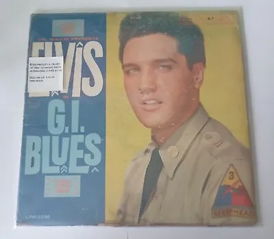 Elvis Presley G.I. Blues Lp 1960 Original 1st MONO Press Ultrasonic Clean G+/G+ • $17.99