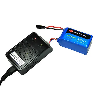 Refuelergy 2600mAh High Capacity Battery & Charger For PARROT AR.DRONE 2.0 & 1.0 • $80.16