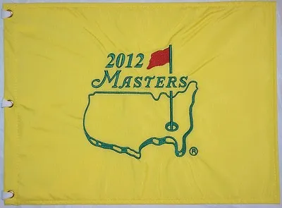 £74.09 • Buy 2012 MASTERS Official EMBROIDERED Golf Pin FLAG Sealed