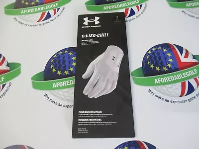 Under Armour Iso-chill White Left Hand Golf Glove Size Large • £10.99