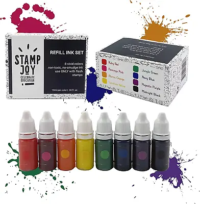 - Premium Refill Ink For Self Inking Stamps And Stamp Pads Ink Pads Water-Base • $23.74