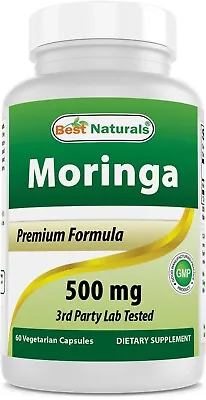 Best Naturals Moringa 500 Mg 60 Vcaps  • $11
