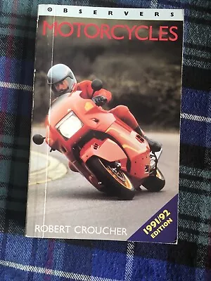 Observers Book Of Motorcycles • £7.99