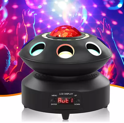 HOLDLAMP UFO Moving Head Light 60W LED Disco Ball Party DJ Lights With RGB Horse • $65