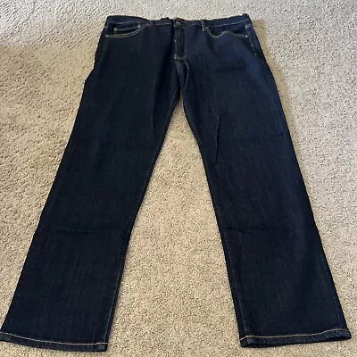 Lucky Brand 223 Straight Leg Stretch Denim Blue Jeans Mens Size 38 X 32 • $12.99