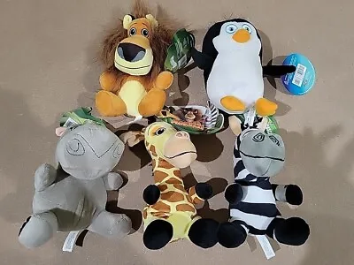 Madagascar Plush Collection New With Tags  • $55