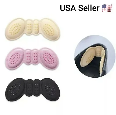 Women Insoles For Shoes High Heels Butterfly Adjust Size Heel Liner Grips • $3.99