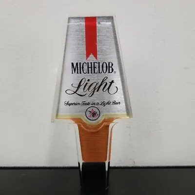 Michelob Light Beer Tap Handle Man Cave Brewery Bar Resin Acrylic • $15.99