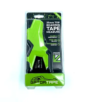 GATORTAPE 5m/16’ Dual Measure Reading Tape Measure 16ft X 1inch  • $19.99