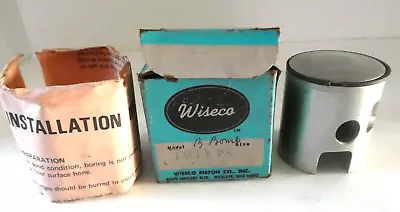 NOS OEM Wiseco McCulloch Piston B Bomb Komet 135cc P/N 1011 PS  55 Mm GO KART • $149.99