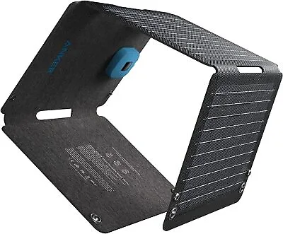 Anker Solix PS30 Solar Panel 30W Foldable Portable Solar Charger 2-Ports |Refurb • $63.99