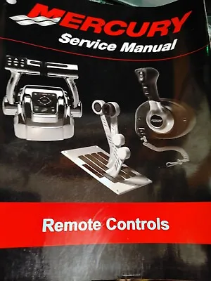 Mercury Service Manual DTS Remote Controls Book 90-814705R03 2007 On • $39.95