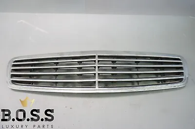 2000-02 Mercedes Benz W220 S430 Front Bumper Grille Assembly Chrome Oem • $85.26