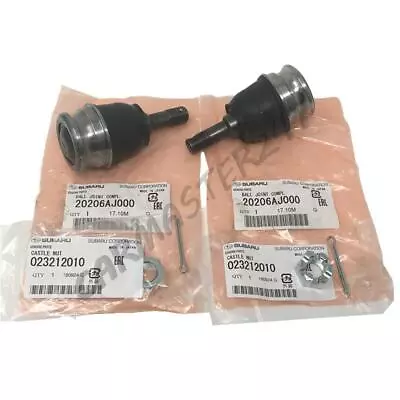 1990-18 Subaru Suspension Front Lower Ball Joint & Nut & Pin Set Of 2 2026AJ000 • $59.99