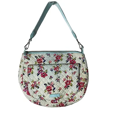 Vera Bradley Carson Shoulder Bag Water Bouquet Womens Medium • $31.20