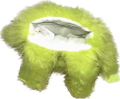 Silly Puppets Monster Fuzzy Green Hand Puppet Pretend Play Sesame Style 13  • $24.99