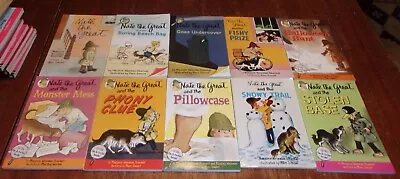 Lot Of 10 Nate The Great Mystery Books RL2 • $19.95