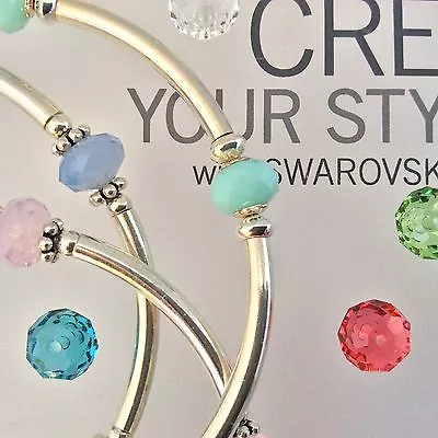 Genuine Swarovski® Crystal #5040 Briolette Beads 8mm - Choose Color - 2 PC. PK. • $1.08