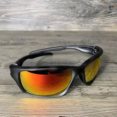 Oakley Canteen POLARIZED Sunglasses Matte Black Tortoise/Ruby Iridium NEW • $76