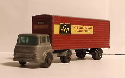 £6.99 • Buy 1960s Lesney Matchbox M2 Bedford TK Tractor Unit, LEP INTERNATIONAL Trailer
