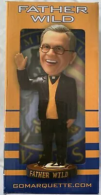 Marquette Golden Eagles Warriors Father Wild Bobblehead In Box • $5.98