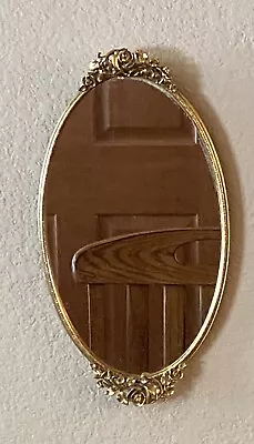 Vintage Matson(?) Gold Ormolu Vanity Mirror/Wall Mount - Unmarked. • $45