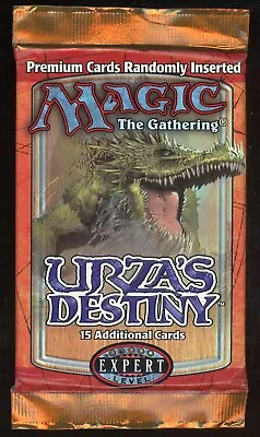 1999 MTG Magic The Gathering Urza's Destiny Booster Pack New / Sealed • $68.89